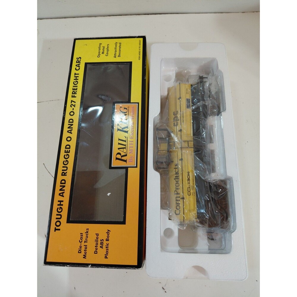 MTH 30- 7325 Rail King O Gauge Model Railroad Corn Industrial Tank Car w/Box